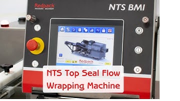 Redpack NTS Flowrap Machine in action