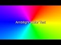 Ambilight Color Test