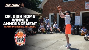 2021 24 Hours of Nothing But Net Dr. Dish Home Winner with Debbie Antonelli