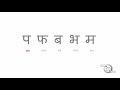 Alfabeto Hindi - Hindi Alphabet - vyanjan - व्यंजन - Part 1