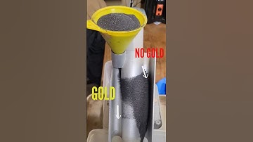 Geweldige tool, elimineer magnetisch zwart zand, goud zoeken!! #shorts #goud #gemakkelijk