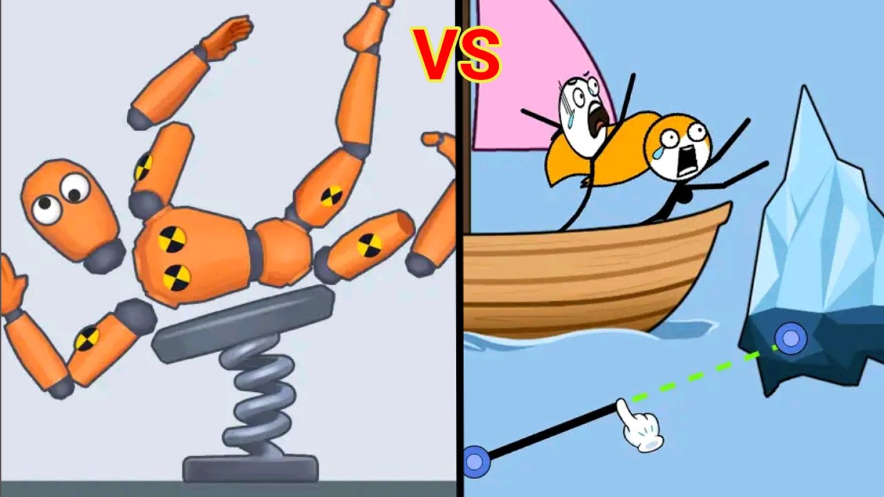 RAGDOLL BREAK: Kick Master - Spooky Ragdoll vs ESCAPE ROPE,All Android ...