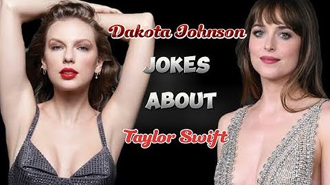 Dakota Johnson Jokes About Taylor Swift #viral #funny #taylorswift