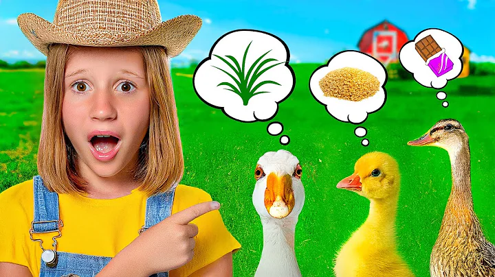 Nastya with kids at summer camp