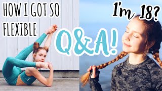 Q&A - do I have scoliosis?! The truth about my age, flexibility + more!