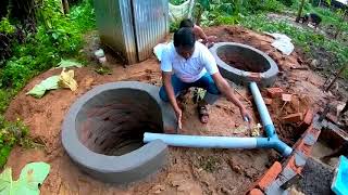 Construction of Twin Leach Pit Toilet at Sepahijala District, Tripura