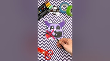 Try to Solve Incredible Paper Craft Puzzle with CatNap by Smiling Critters #poppyplaytime #puzzle