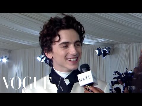 Timothée Chalamet on His Met Look & Meeting Keke as a Teen | Met Gala 2021 with Keke Palmer | Vogue