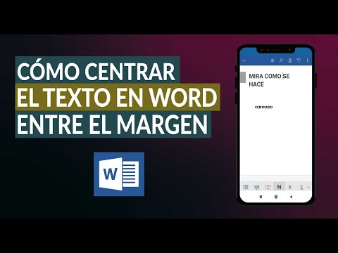 Cómo Centrar en Word el Texto Entre el Margen Superior e Inferior