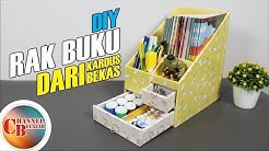 Koleksi Cara Membuat Kerajinan Tangan Rak Buku Dari Kardus 