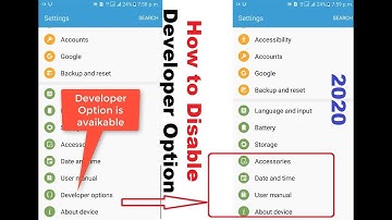 How to Disable Developer Option in Samsung, Huawei, Mobile 2020
