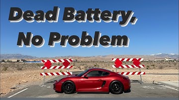 Open a Porsche Frunk w/Dead Battery w/o Removing Wheel (when fuse doesn