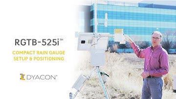 RGTB-525i Compact Rain Gauge Setup and Positioning