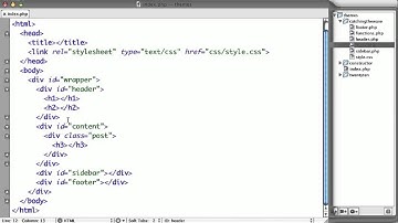 Wordpress Theme Design Course: HTML Structure