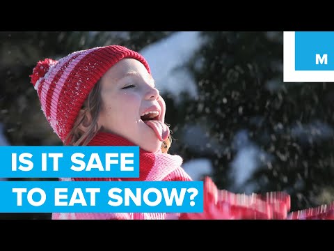 Is It Safe to Eat Snow? - Sharp Science
