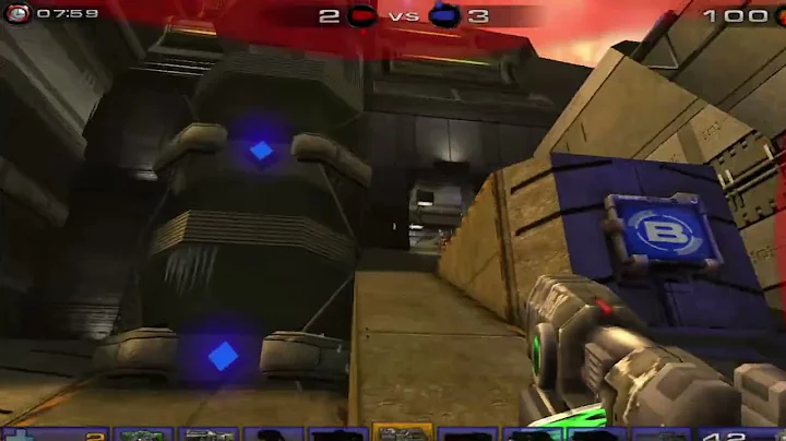 UT2004: Capture the flag - Absolute Zero map