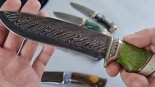 Модель ножа Скиф в разном исполнении. Хороший охотничий нож