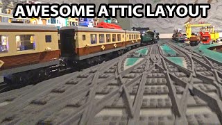 The Awesome LEGO Train Set Layout