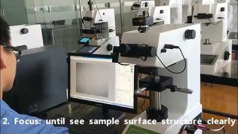 HV/HK Hardness Measurement and analysis software demo video