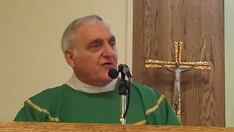 Deacon Denis Mailhot at St Catherine of Sienna Oct...