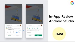 In app review in android studio, implement in-app review using Google core dependency in android