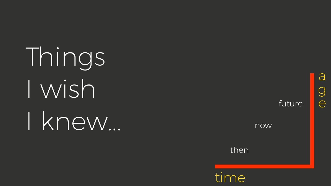 Things I wish I knew when I was a student - Software Engineer - YouTube