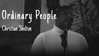 Ordinary People Live - Christian Shelton