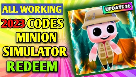 All *New* Minion Simulator  Codes 2023 | Codes for Minion Simulator  - Roblox CodeFor giveaway