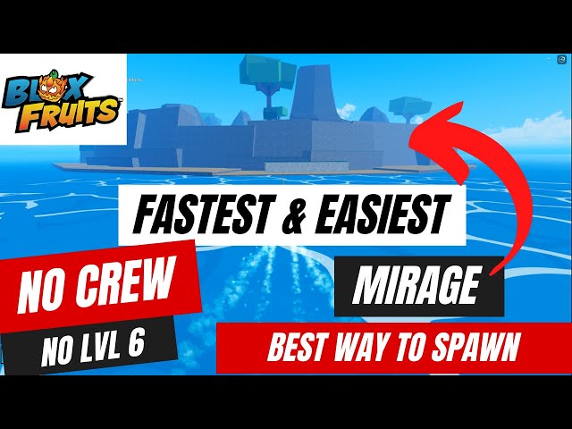 4 Best Location to Spawn Mirage Island in Blox Fruits #bloxfruits #rob, how many minutes to spawn mirage