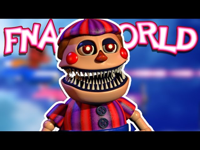 Adventure Nightmare Lolbit In FNaF World (Mod) 