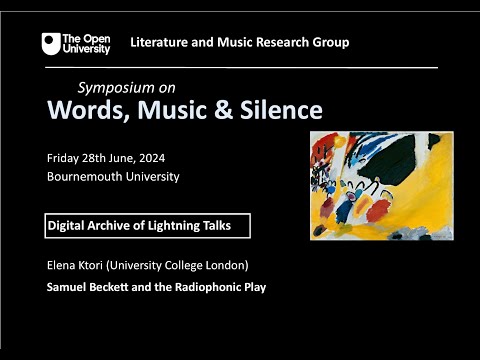 Words, Music and