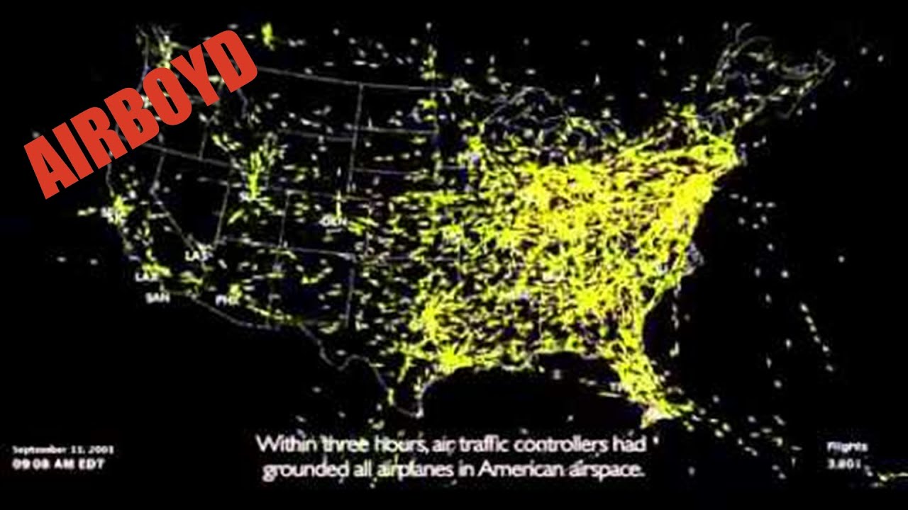 A Typical Day In America's Airspace
