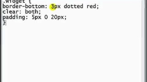 How to Add a Border to Your Sidebar with Wordpress Themes