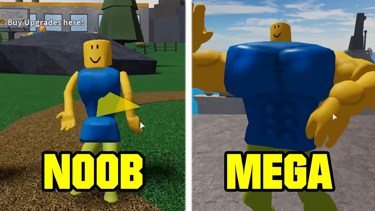 Roblox Noob To Mega Noob Mega Noob Simulator New Update Youtube - roblox noob game