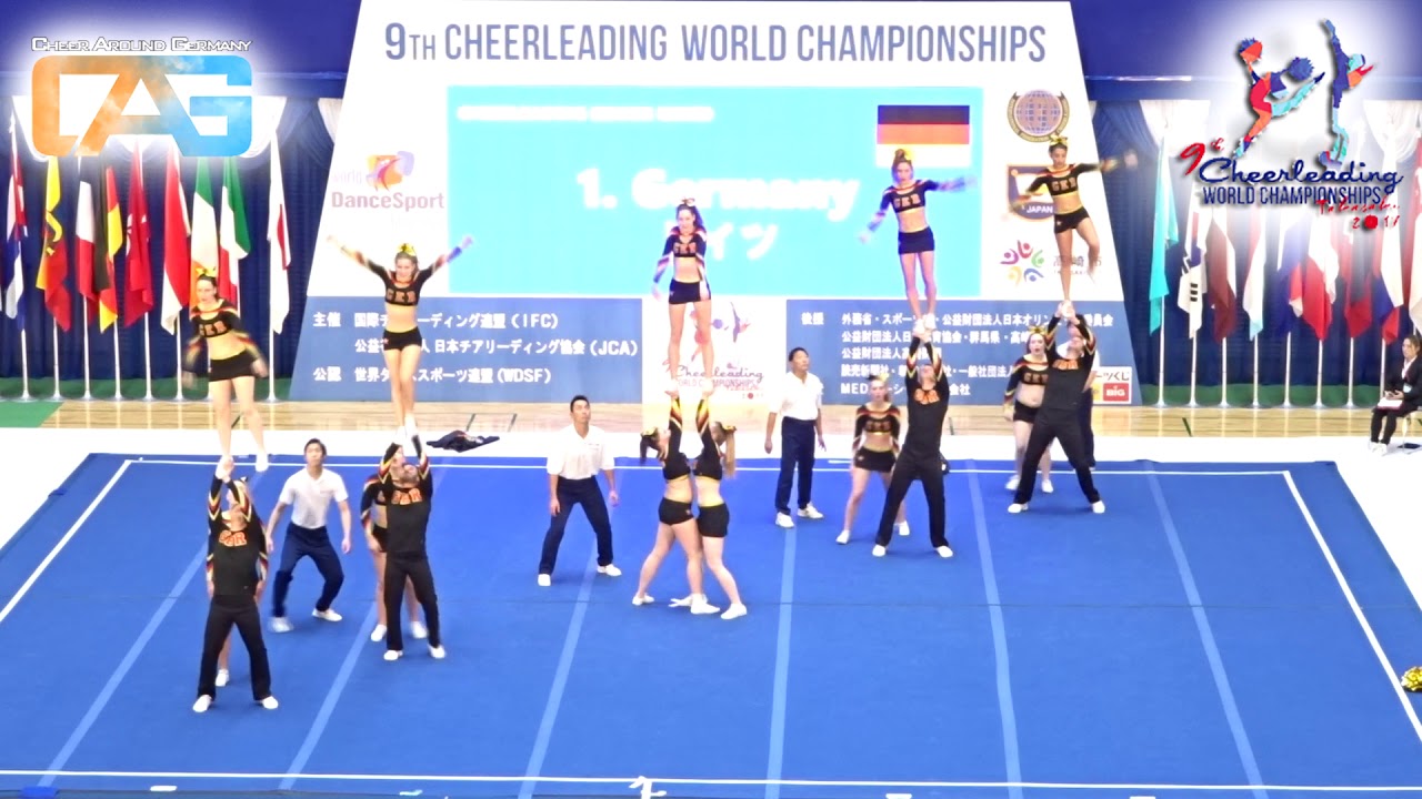 Team Germany Mixed Coed Senior at CWC Day 1 Cheerleading World Championships 2017 in Takasaki