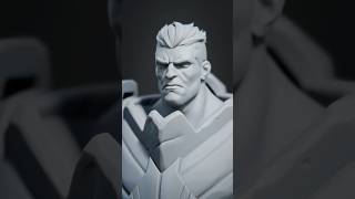 Darius Stylized Bust Sculpt | Blender