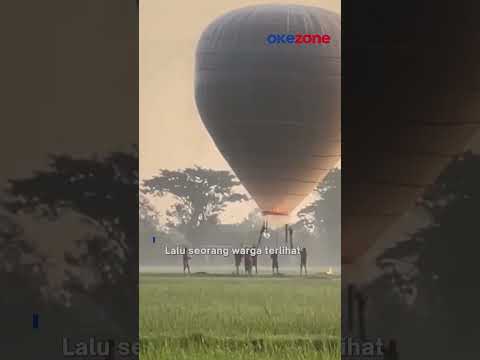 Detik-detik Balon Udara Meledak di Ponorogo, 4 Remaja Terluka