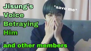 nct Jisung’s voice betraying him for more than 3 minutes...(and other members)