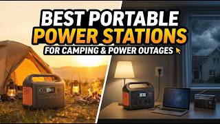 TOP 5 Best Portable Power Stations For Camping &amp; Power Outages 2026