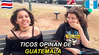 Qué saben de GUATEMALA en COSTA RICA - Entrevistas y reacciones en la calle