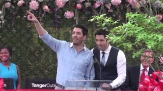 HGTV's Property Brothers in Pooler for Tanger Outlets Savannah opening