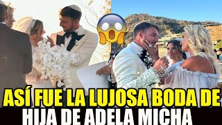 Así fue la boda de Therese, hija de Adela Micha