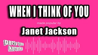 Janet Jackson - When I Think of You (Karaoke Version)