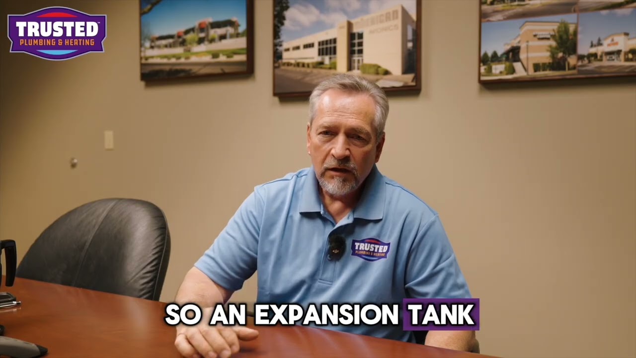 ⁣What does a water heater expansion tank do?