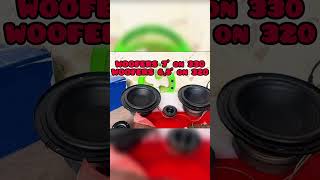 Woofers bigger on JBL Partybox 330 !!!