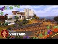 Vineyard - The Sims 4  - House Build | HD