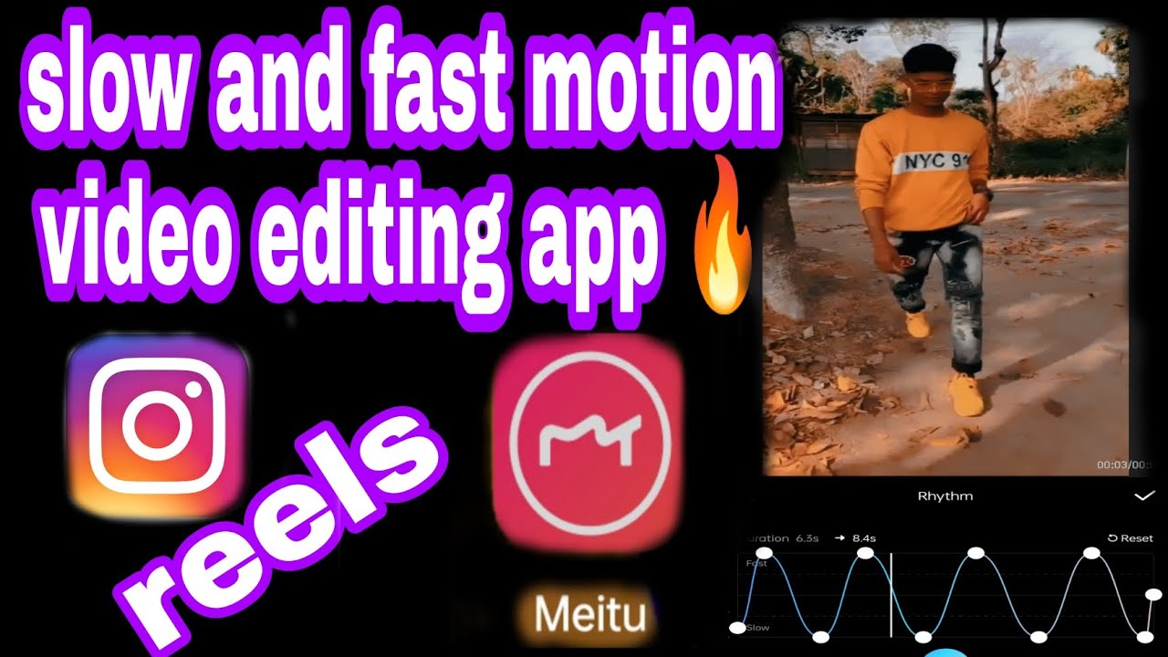 How To Make A Slow Mo On Funimate Slow Motion Video Editing App || How To Make Slow Mo Video In Meitu
