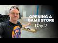 Game Store Owner Vlog - Opening a new store in 30 days: Day 2 - December 12, 2025