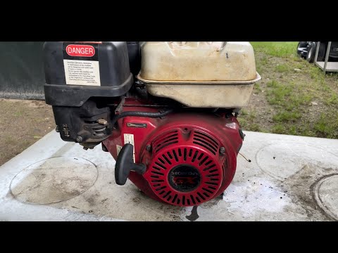 Honda GX270 Engine Rebuild. Blowing Smoke - YouTube