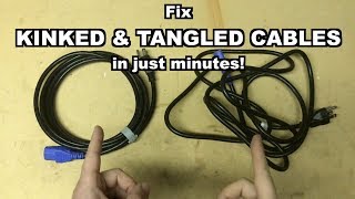 Fix Kinked Cables in Minutes